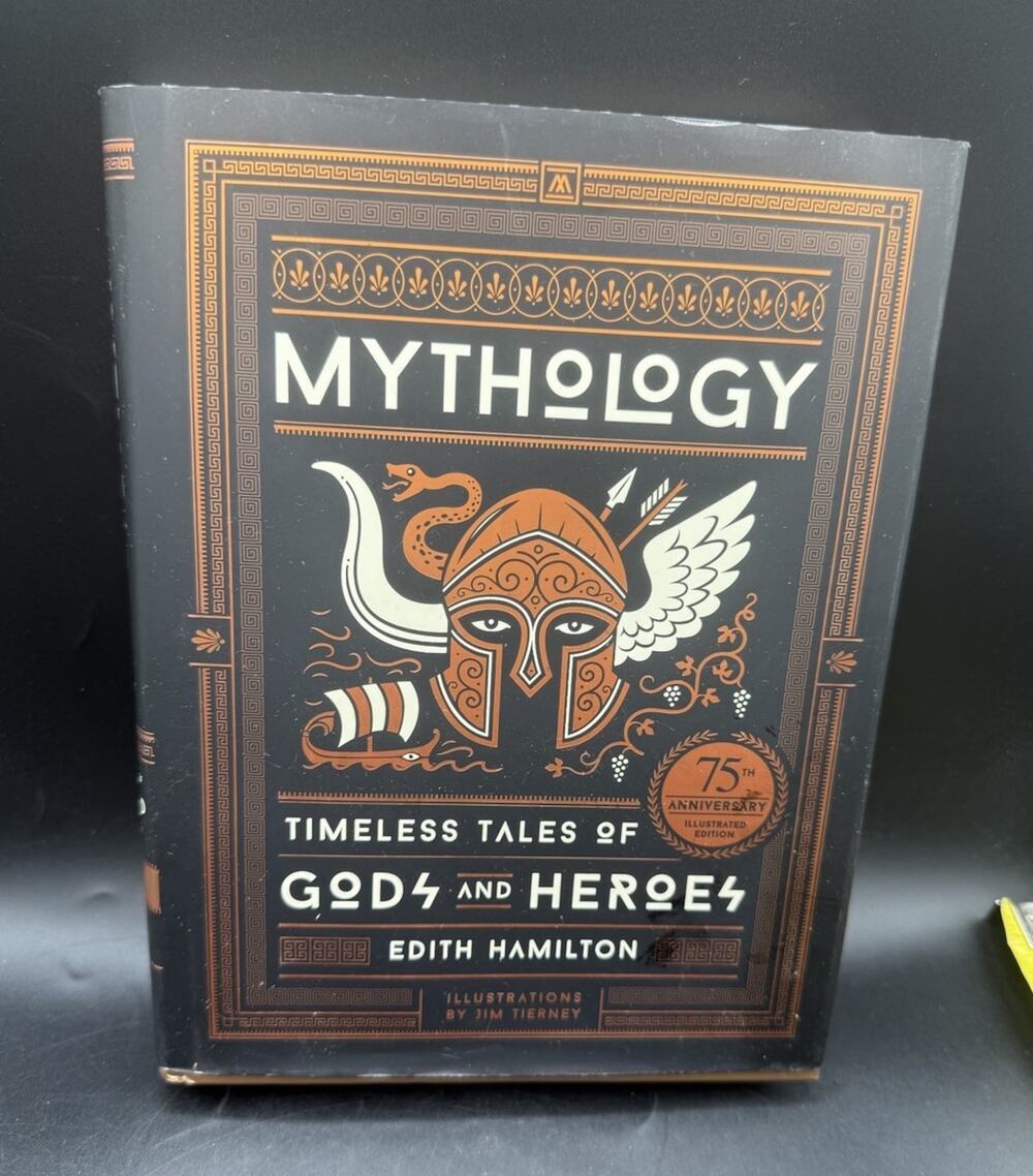 Mythology: Timeless Tales Of Gods And Heroes Hardcover DJ EUC